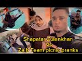 Shapatar zulenkhan vs zaib team enjoye picnic pranks sharpatar zulenkhan k para thapar vlogs