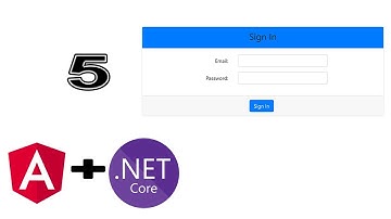 Angular 8 with ASP.Net Core Tutorial part 5 Login Form