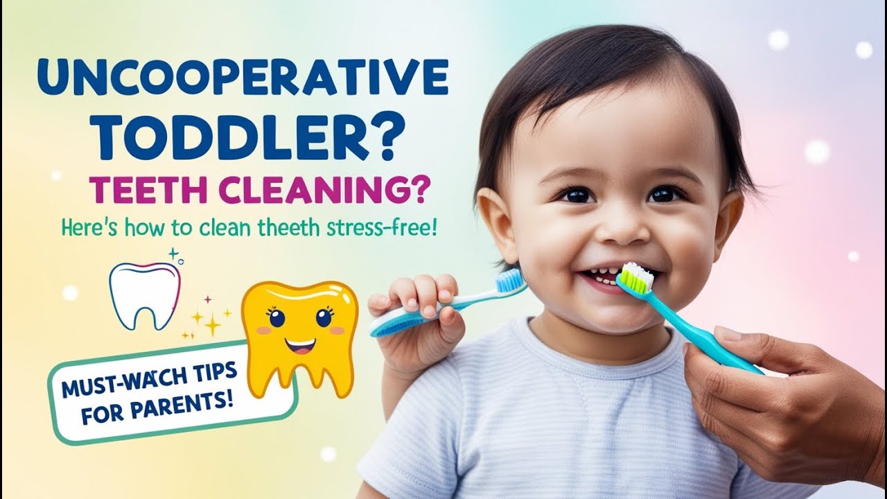Stress-Free Tooth Cleaning For Toddlers