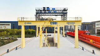 1,200-ton Test Bench for Crane Function Testing