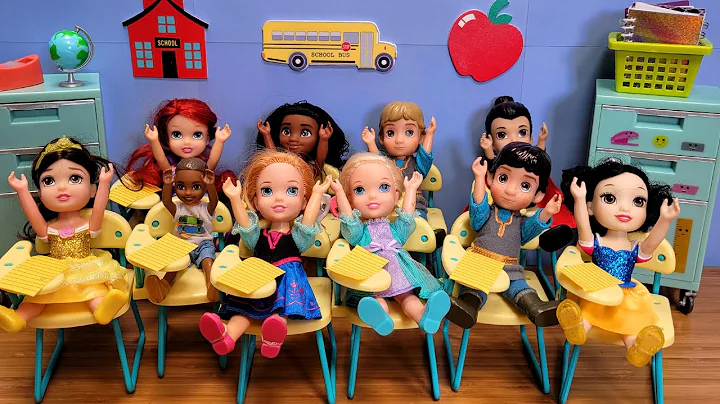 Back to school 2022 ! Elsa & Anna toddlers - Barbi...