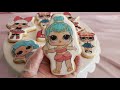 Galletas con imágenes comestible/ galletas fácil de lol surprise