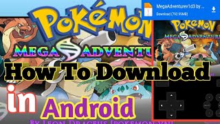 How To Download Pokemon Mega Adventure in android and Fix Lag problem 😍100% working.Hindi screenshot 2