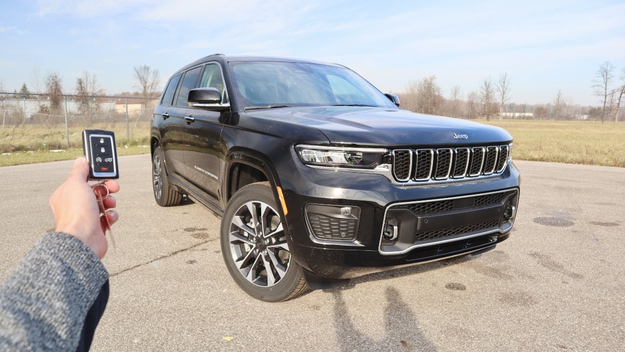 2023 Jeep Grand Cherokee L Overland: Start Up, Walkaround, POV, Test Drive  and Review 