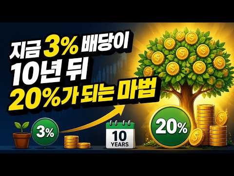시간이 갈수록 배당금이 늘어난다? 배당성장형 ETF의 작동 원리와 핵심 전략