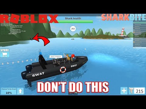 How Not To Use Swat Boat Facing Hacker Roblox Sharkbite Youtube - using most expensive boat destroyer roblox sharkbite youtube