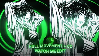 Null Movement + CC Tutorial | Alight motion (+Preset)