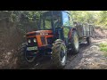 Zetor 6245 - Traktor pun drva dobio skije! (Dizelka na cesti)