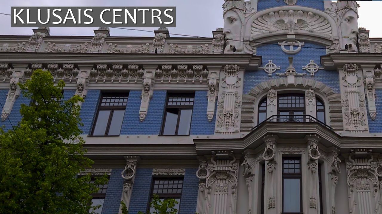 [RIGA] Quiet center city walk - YouTube