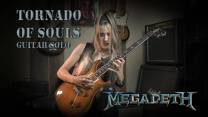 MEGADETH -Tornado of souls - Guitar Solo by Loida ...