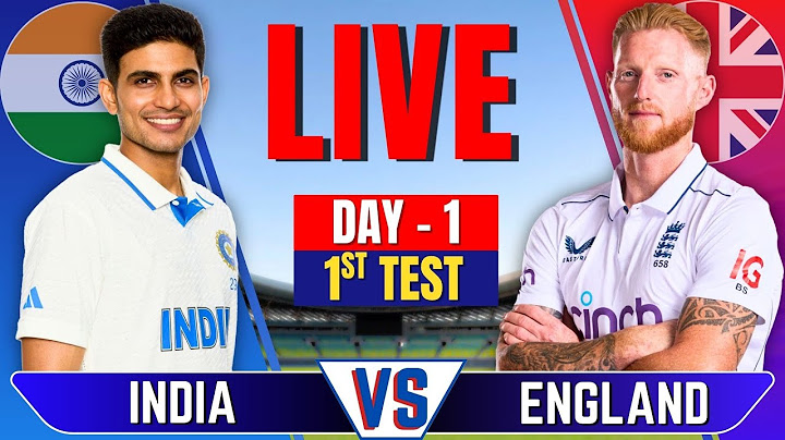 India vs England, 1st Test, Day 1 | Live Cricket Match Today | IND vs ENG Live Match | Session 2