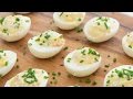 SMOKED SALMON DEVILED EGGS