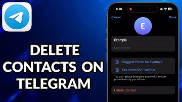 How To Delete Contacts On Telegram
