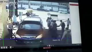 Detik-detik Bom Guncang Mapolrestabes Surabaya Terekam CCTV