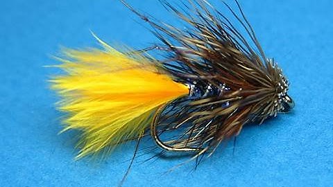 Tying the Sunburst Kate McLaren (Muddler) with Davie McPhail.