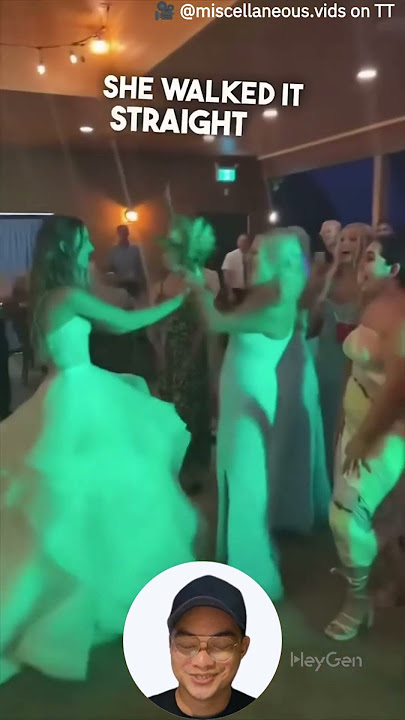 This bride shocked everyone at the wedding 😱 #shortsvideo #shorts