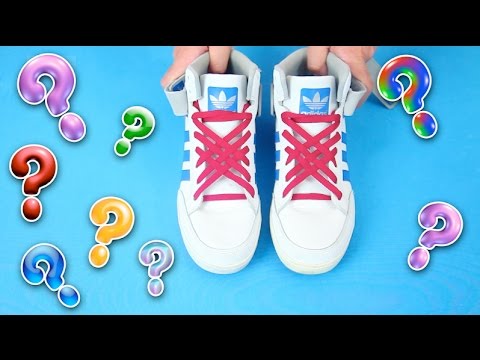 your shoes - måder binde sko på - YouTube