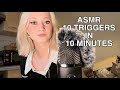 ASMR | 10 TRIGGERS in 10 MINUTES 🦭