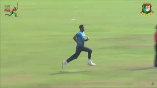 Abahani Ltd pacer, Shoriful Islam's 4-wicket haul against Sk. Jamal Dhanmondi Club | DPDCL 2023-24