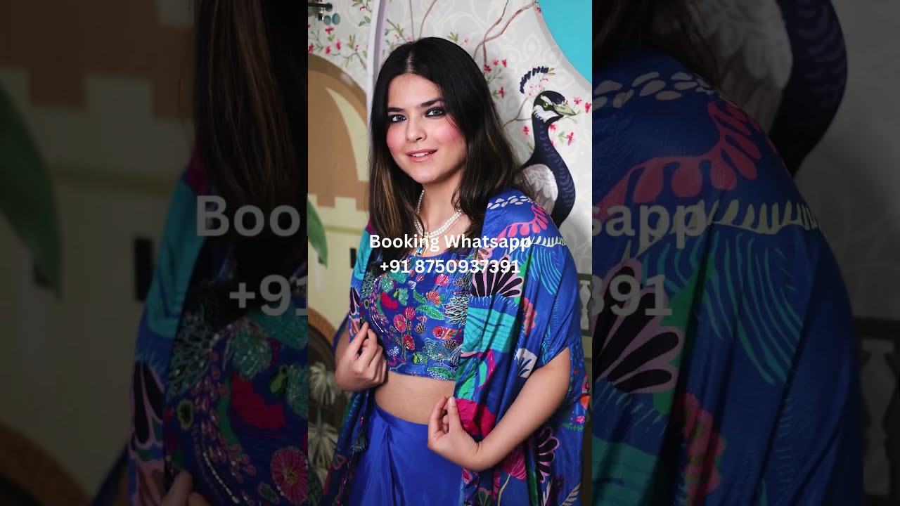 Electric Hues Flowing Drapes MorPankh S Ethnic Fusion Wear