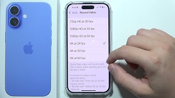 iPhone 16: How to Change Video Resolution