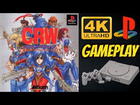 CRW - Counter Revolution War | PS1 | Ultra HD 4K/60fps | PREVIEW | Movie Gameplay Playthrough Sample