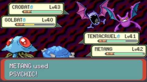 Pokemon Emerald - Battle Versus Team Magma Leader Maxie & Admin Tabitha