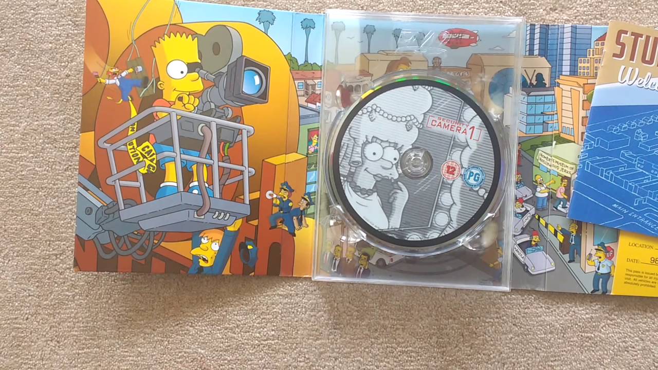 Simpsons Season Dvd 10 Review Unboxing Youtube