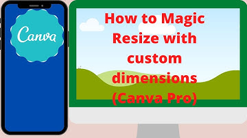How to Magic Resize with custom dimensions