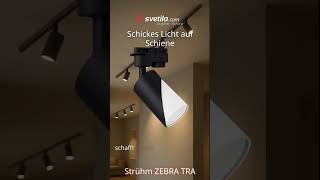 Video  - Stromschienenleuchte ZEBRA TRA GU10 schwarz / wei&szlig;