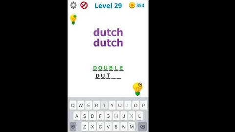 Dingbats Level 29 Answers and Solutions