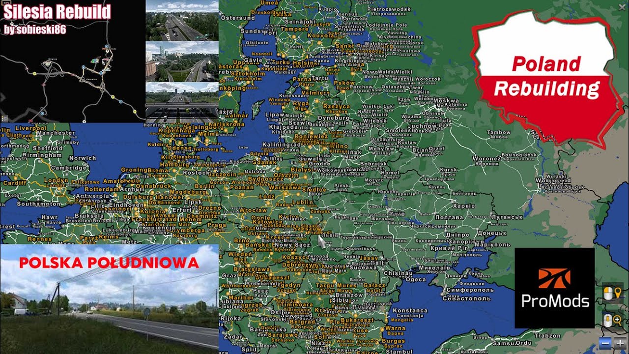 Silesia Map Ets2