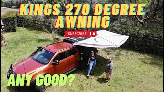 KINGS 270 AWNING   $399 awning review! #adventurekings #travelcouple