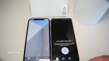 SmartSetup Matter  smart wall swtich accessory commissioning