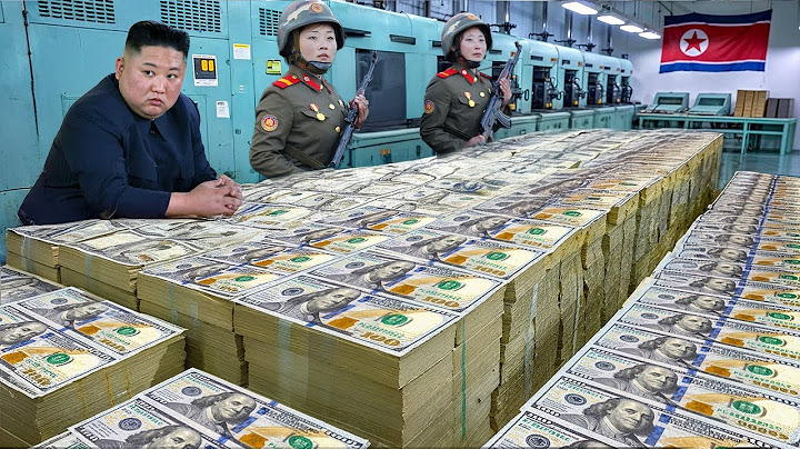 Come si stampa il denaro falso - Dentro la fabbrica di dollari della Corea del Nord