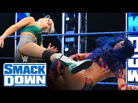 Lacey Evans vs. Sasha Banks – Money In The Bank Qualifying Match: SmackDown, April 24, 2020