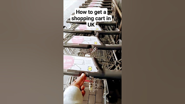 How to get a shopping cart in UK #lidl