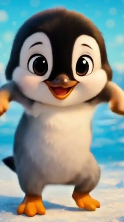 Penguin Dance So Cutee 💗🐧✨ #shorts #viralshorts #dance #penguin #funny