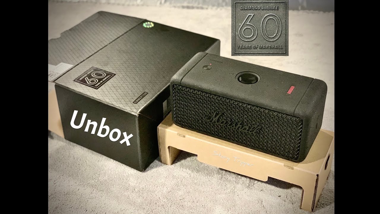 Unboxing the Marshall Emberton II 