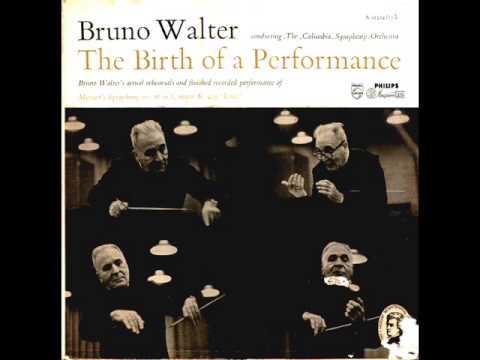 Mozart-Symphony no. 36 ("Linz") in C K.425 Rehearsal and performance by Bruno Walter