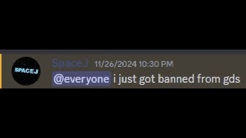 How to get Banned in the Geometry Dash Discord Server in 30 seconds
