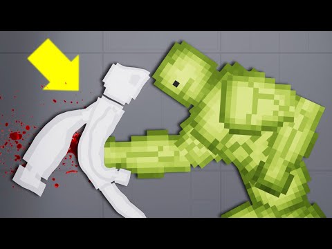 New Mod !!! Soft Body Human vs Melon Playground