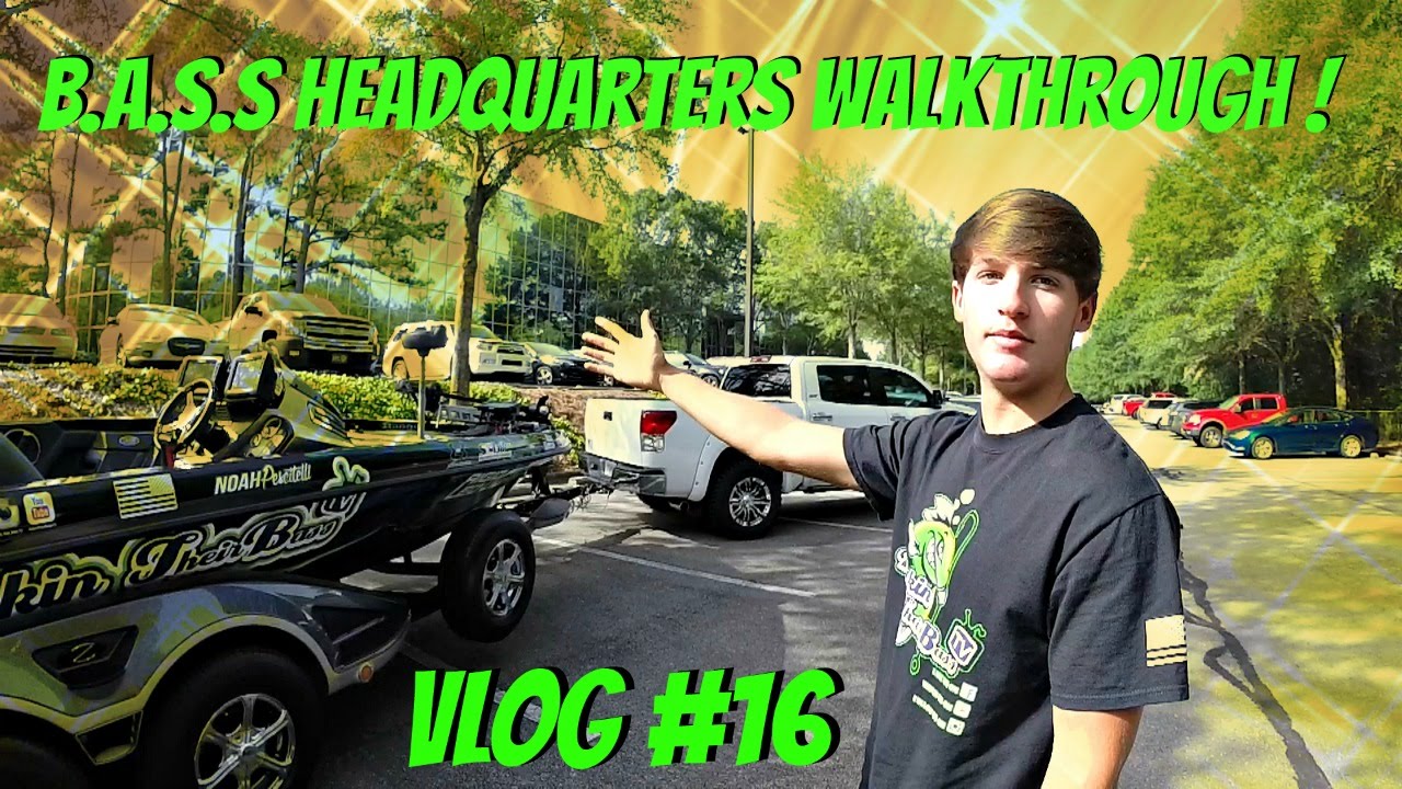 flw videos B.A.S.S Headquarters and Pickwick World Finals Vacation ~ Vlog #16