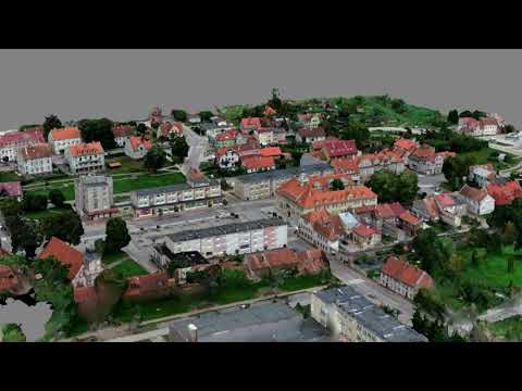 model 3D Rynek w Olsztynku