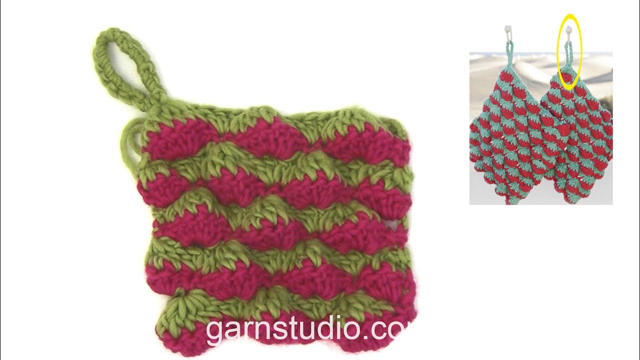 How To Crochet Pot Holders Tutorial For Beginners