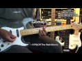 Michael Jackson ROCK WITH YOU Guitar Play Along Cover Lesson EricBlackmonMusic YouTube