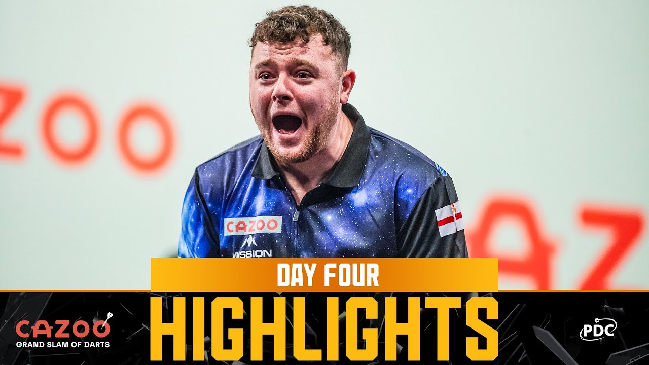 SHOCK ELIMINATIONS 🤯 Day Four Highlights 2022 Cazoo Grand Slam of Darts 