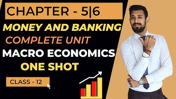 Money and Banking | Chapter 5 | Chapter 6 | One shot | Class 12 | Macroeconomics