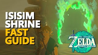 Isisim Shrine Zelda Tears of the Kingdom Fast Walkthrough