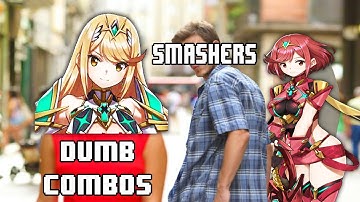 Dumb Pyra and Mythra Combos | Smash Ultimate Montage